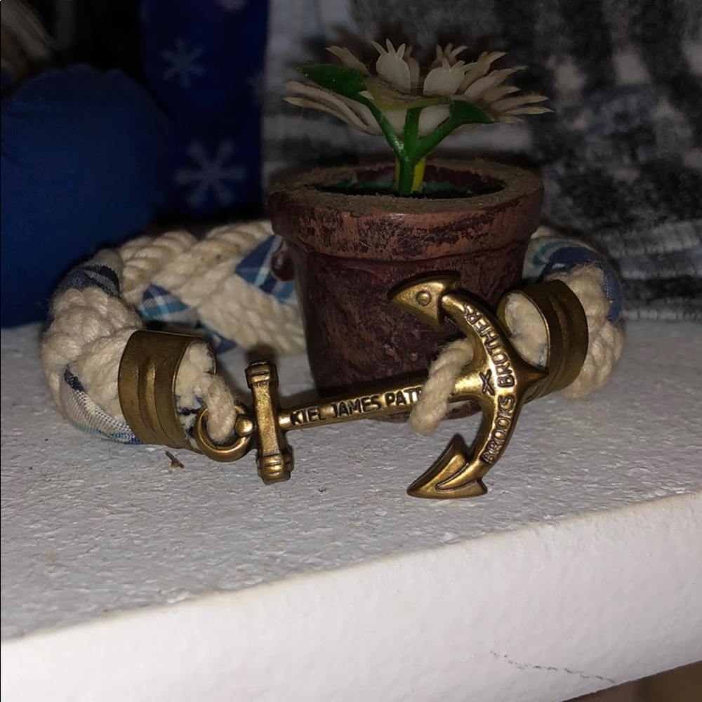 Blue & White Brooks Brothers X JKP unisex Bracelet